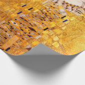 Gustav Klimt Porträt von Adele Bloch-Bauer I Geschenkpapier (Ecke)