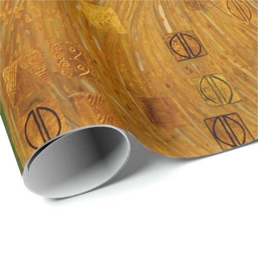 Gustav Klimt Porträt von Adele Bloch-Bauer I Geschenkpapier (Rolleneckpunkt)