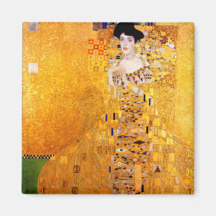Gustav Klimt Porträt von Adele Bloch-Bauer I Magnet