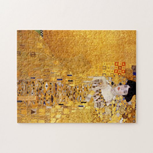 Gustav Klimt Porträt von Adele Bloch-Bauer I Puzzle (Horizontal)