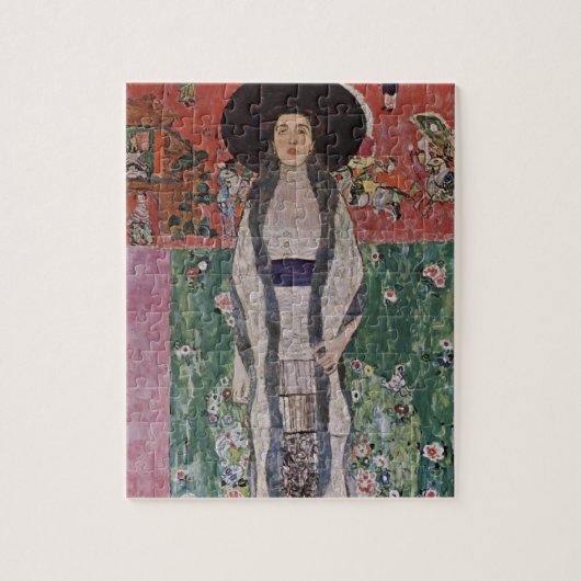 Gustav Klimt Porträt von Adele Bloch-Bauer II Puzzle (Vertikal)