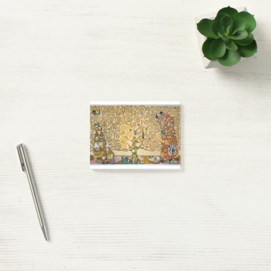Gustav Klimt Post-it Klebezettel (Büro)