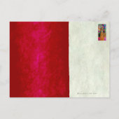 Gustav Klimt ~ Postcard Postkarte (Rückseite)