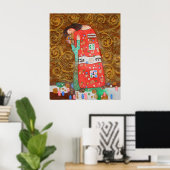 Gustav Klimt Poster ~ Armor-Liebe (Heimbüro)