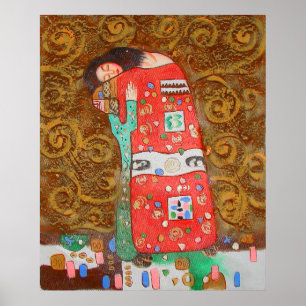 Gustav Klimt Poster ~ Armor-Liebe