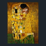 Gustav Klimt Poster - der Kuss<br><div class="desc">Gustav Klimt - Kunstposter</div>