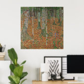 Gustav Klimt Poster ~ Der Wald (Heimbüro)