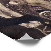 Gustav Klimt Poster ~ Endgültiger Staat der Rechts (Ecke)