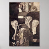 Gustav Klimt Poster ~ Endgültiger Staat der Rechts (Vorne)