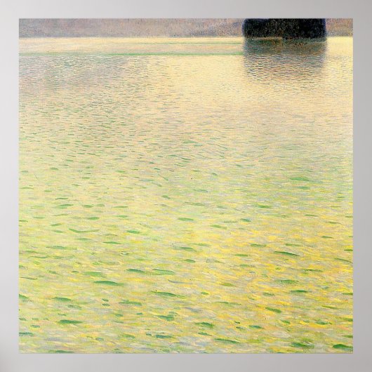 Gustav Klimt Poster ~ Insel (Vorne)