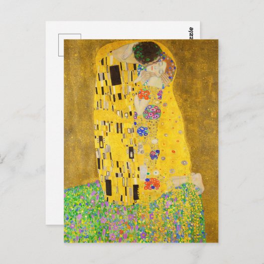 Gustav Klimt Postkarte (Vorne/Hinten)