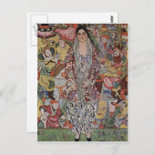 Gustav Klimt Postkarte (Vorne/Hinten)