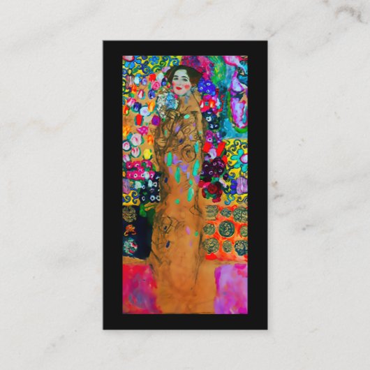 Gustav Klimt Print ~ Visitenkarte (Vorderseite)