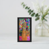 Gustav Klimt Print ~ Visitenkarte (Stehend Vorderseite)