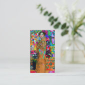 Gustav Klimt Print ~ Visitenkarte (Stehend Vorderseite)