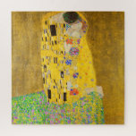 Gustav Klimt Puzzle<br><div class="desc">Gustav Klimt das Kiss Kunstpuzzle.</div>