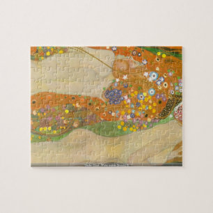 Gustav Klimt - Puzzlespiel II der Wasserschlangen Puzzle