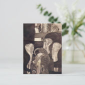 Gustav Klimt - Rechtswissenschaften (letzter Staat Postkarte (Stehend Vorderseite)