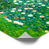 Gustav Klimt Rose unter dem Perlenbaumposter Poster (Ecke)