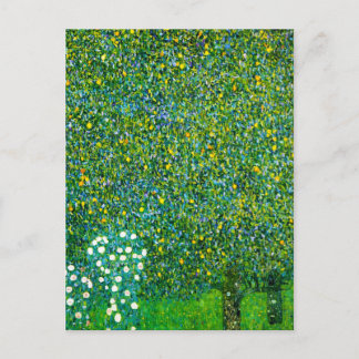 Gustav Klimt Rose unter der Birnbaum-Postkarte Postkarte