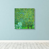 Gustav Klimt Rose unter der Birne Leinwanddruck (Insitu (Holzboden))