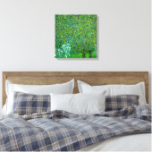 Gustav Klimt Rose unter der Birne Leinwanddruck (Insitu (Schlafzimmer))