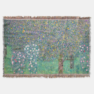 Gustav Klimt - Rosen unter den Bäumen Decke