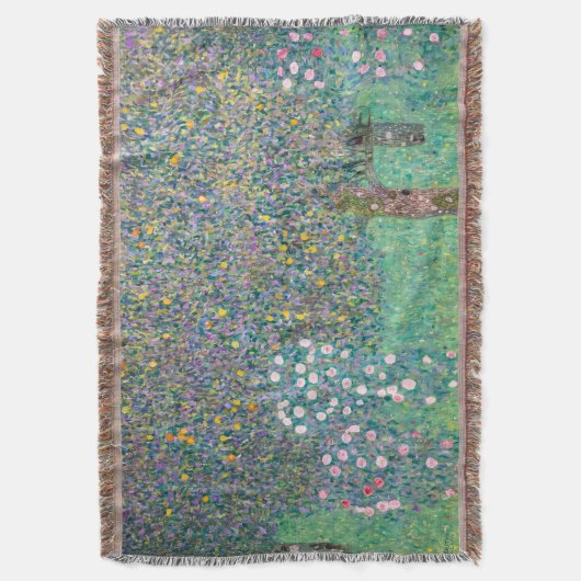 Gustav Klimt - Rosenbüsche unter den Bäumen Decke (Vorderseite Vertikal)