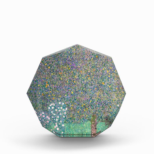 Gustav Klimt - Rosenbüsche unter den Bäumen Fotoblock (Vorderseite)