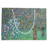 Gustav Klimt - Rosenbüsche unter den Bäumen Große Geschenktüte (Rückseite)