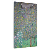 Gustav Klimt - Rosenbüsche unter den Bäumen Klemmbrett (Rechts)