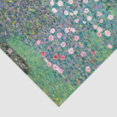 Gustav Klimt - Rosenbüsche unter den Bäumen Seidenpapier (Detail)
