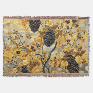 gustav klimt Rustic Pinecone Holiday Winter Bathro Decke