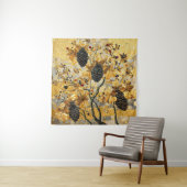 gustav klimt Rustic Pinecone Holiday Winter Bathro Wandteppich (Beispiel)