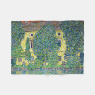 Gustav Klimt - Schloss Kammer am Attersee III Fleecedecke
