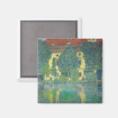 Gustav Klimt - Schloss Kammer am Attersee III Magnet (Vorderseite/Rückseite)