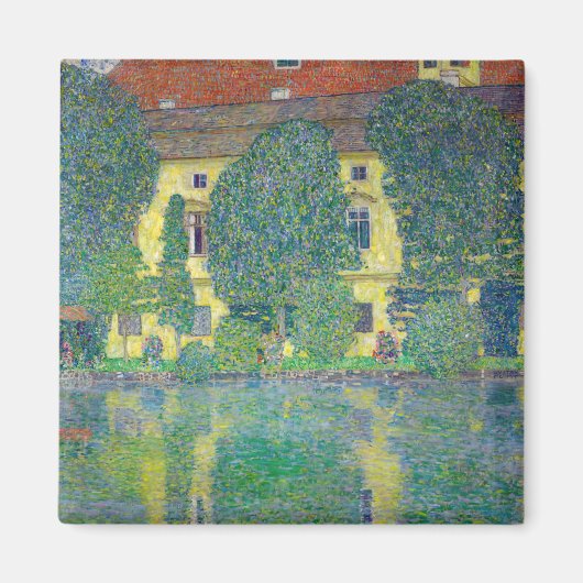 Gustav Klimt - Schloss Kammer am Attersee III Magnet (Vorne)