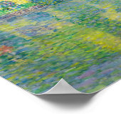 Gustav Klimt - Schloss Kammer am Attersee III Poster (Ecke)