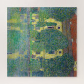 Gustav Klimt - Schloss Kammer am Attersee III Puzzle (Horizontal)