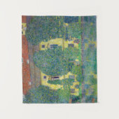 Gustav Klimt - Schloss Kammer am Attersee III Wandteppich (Vorderseite)