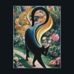 Gustav Klimt Schwarze Katze Im Blumengarten, Katze Postkarte<br><div class="desc">Gustav Klimt Schwarze Niedliche Katze In einem Blumengarten, Kat Art Poster Eine schwarze Katze, die im Sonnenlicht glänzt, sitzt in einem Feld von farbenfrohen Wildblumen. Neugier füllt die Augen einer schwarzen Katze auf einer Wiese, die von lebhaften Blüten überwältigt ist. Gustav Klimt (1862-1918) war ein prominenter österreichischer symbolischer Maler und...</div>