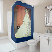 GUSTAV KLIMT SHOWER CURTAIN IN BLAUE DUSCHVORHANG (Beispiel)