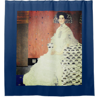 GUSTAV KLIMT SHOWER CURTAIN IN BLAUE DUSCHVORHANG