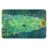 Gustav Klimt: Sonnenblume Magnet (Horizontal)