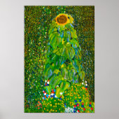 Gustav Klimt Sonnenblume Poster (Vorne)