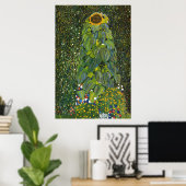 Gustav Klimt Sonnenblume Poster (Heimbüro)