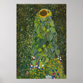 Gustav Klimt Sonnenblume Poster (Vorne)