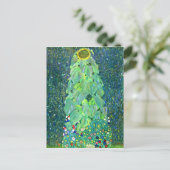 Gustav Klimt: Sonnenblume Postkarte (Stehend Vorderseite)