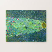 Gustav Klimt: Sonnenblume Puzzle (Horizontal)