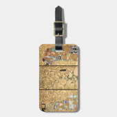 Gustav Klimt - Stoclet-Fries Baum des Lebens Gepäckanhänger (Vorderseite vertikal)